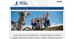 Desktop Screenshot of nordicwalkingbassaromagna.com